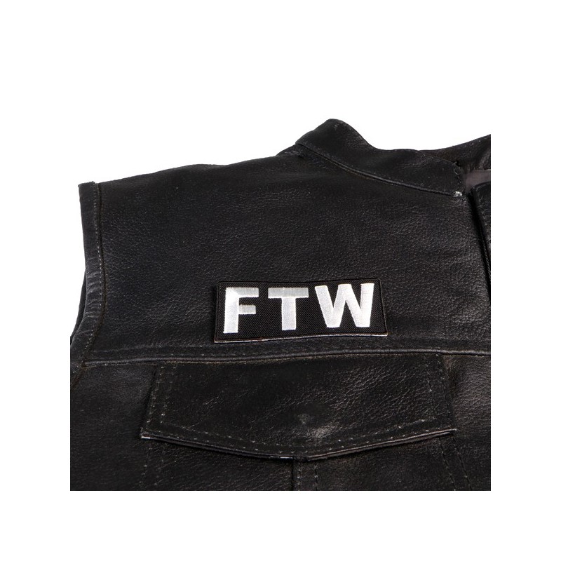 Patch Ecusson Biker Motard FTW